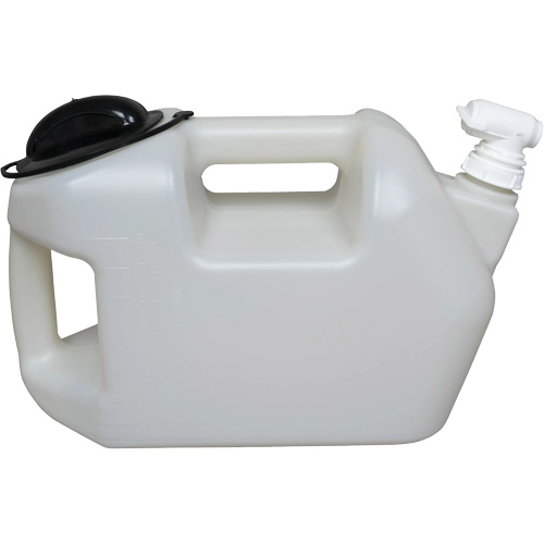 Low Profile Oil Dispenser, Polyethylene, 8 qt Capacity Cam Industrial