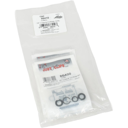 1/2" Clips & O-Rings Set - Bulk Cam Industrial