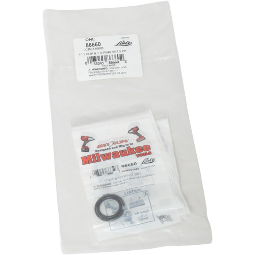 1" Clips & O-Rings Set for Milwaukee - Bulk Cam Industrial