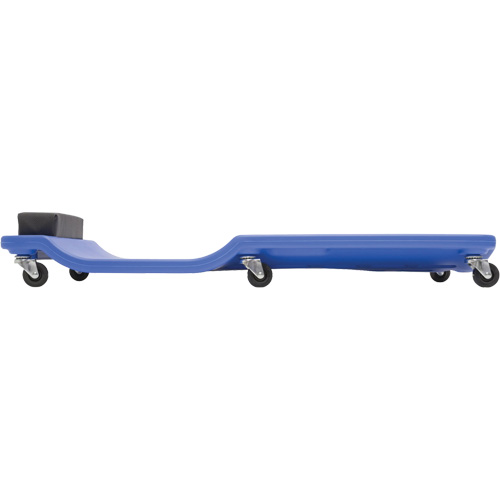 Blue Low Profile Plastic Creeper Cam Industrial