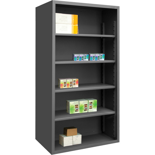 &eacute;tag&egrave;re robuste, Acier, Boulonn&eacute;, Capacit&eacute; 850 lb, 48" la x 72" h x 18" p Cam Industrial