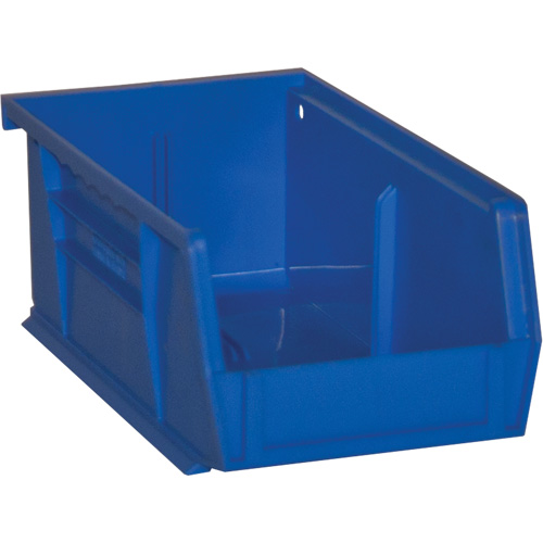 Bacs Hook-On Bins, 4" la x 3" H x 7" p, Bleu, Capacit&eacute; 10 lb Cam Industrial