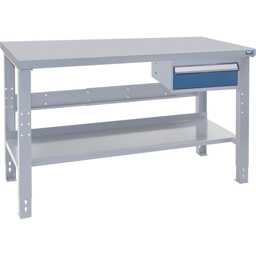 Industrial Duty Workbench, 72" W x 36" D x 34" H, 1000 lbs. Capacity Cam Industrial