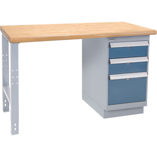 Industrial Duty Workbench, 1000 lbs. Cap., 36" W x 72" D, 34" H Cam Industrial