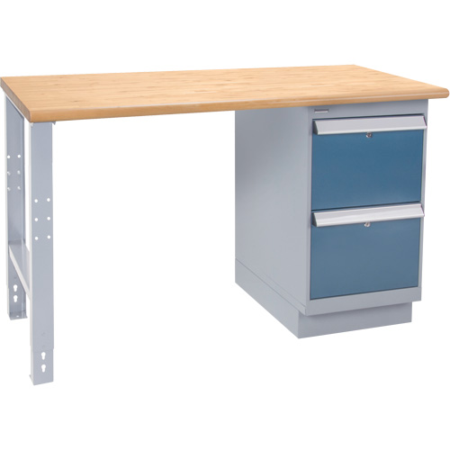 Industrial-Duty Workbench, Door w/ Drawer Combination, 1000 lbs Cap., 72" W x 36" D, 34" H Cam Industrial