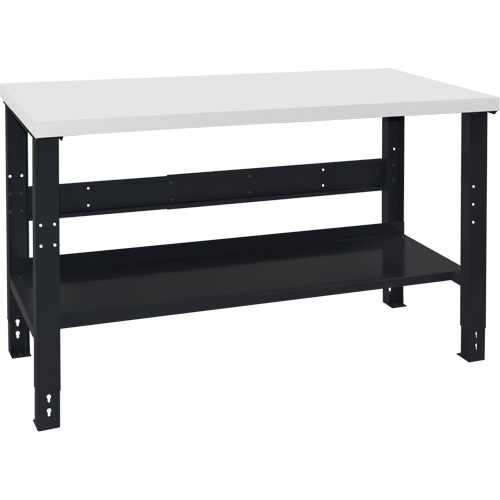 Industrial Duty Workbench, 60" W x 30" D x 34" H, 1000 lbs. Capacity Cam Industrial
