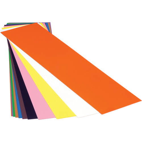Colour-Coded Plastic Shim Stocks Cam Industrial
