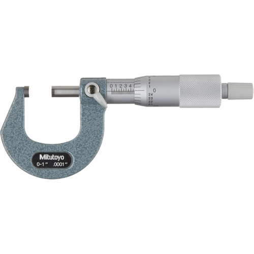 Micrometer, With Ratchet Stop, 0" - 1" Cam Industrial
