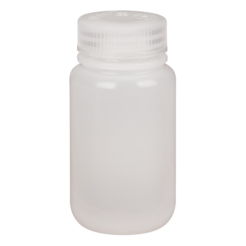 Bouteilles &agrave; large ouverture, Ronde, 4 oz, Plastique Cam Industrial