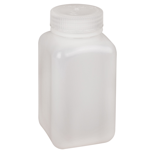 Easy-Grip Space-Saver Bottles, Square, 16 oz., Plastic Cam Industrial