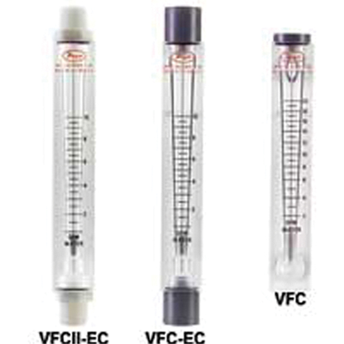 VFC In-Line Flow Meter - 5" Scale (No Valve), Tube Cam Industrial