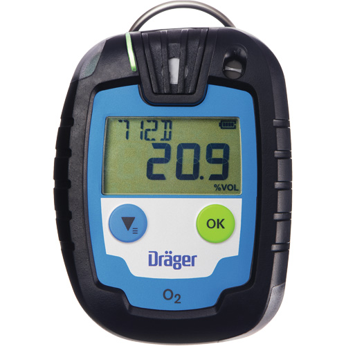 Pac&reg; 6000 Monitor, Single Gas, O2 Cam Industrial