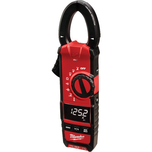 HVAC/R Clamp Meter, AC/DC Voltage, AC/DC Current Cam Industrial
