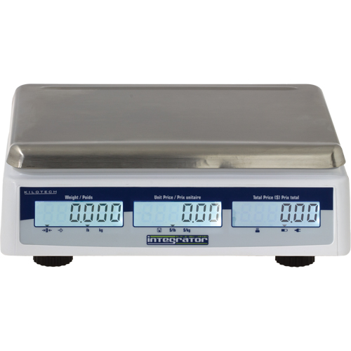 Balance &agrave; calcul de prix Integrator C16, Capacit&eacute; 30 lb / 15 kg, Graduations 0,005 lb / 0,002 kg Cam Industrial