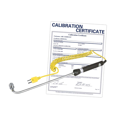 Right Angle Thermocouple Surface Probe (includes ISO Certificate), 500 °C (932°F) Max. Temp. Cam Industrial