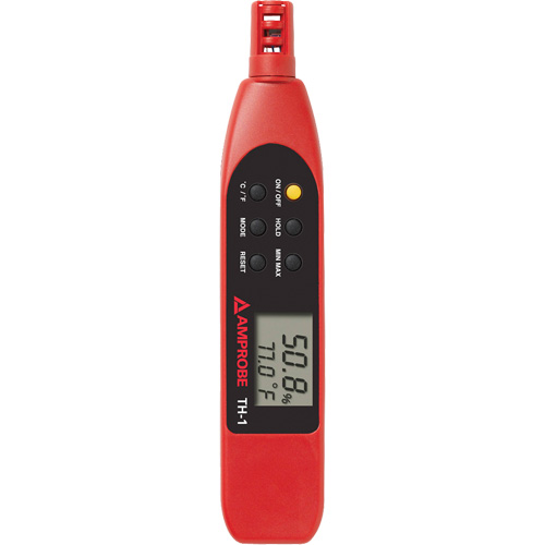 TH-1 Relative Humidity & Temperature Probe Meter, 4% - 95% RH, -4°- 122° F ( -20° - 50° C ) Cam Industrial