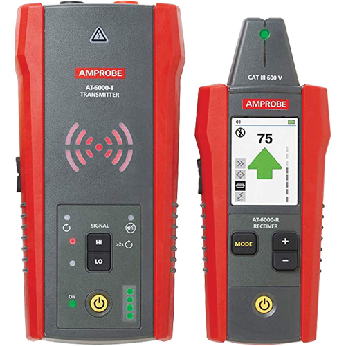 Trousse de d&eacute;tecteur de c&acirc;bles avanc&eacute;e AT-6010 Cam Industrial