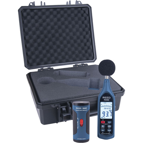 Data Logging Sound Level Meter and Calibrator Kit Cam Industrial