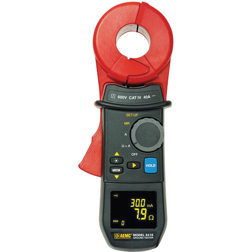 Clamp-On Ground Resistance Tester Cam Industrial