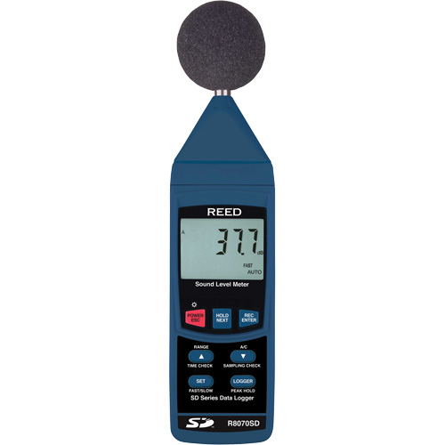 Sound Level Meter, 30 - 130 dB Measuring Range Cam Industrial