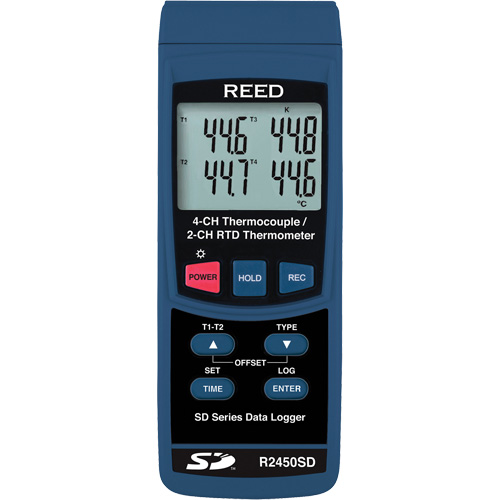 Data Logging Thermocouple Thermometer with NIST Certificate Cam Industrial