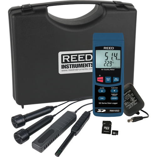 Data Logging Indoor Air Quality Meter Kit Cam Industrial