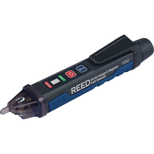 Non-Contact Voltage and Magnetic Field Detector, 24 VAC - 100 VAC/90 VAC - 1000 VAC, Light & Sound Alert Cam Industrial