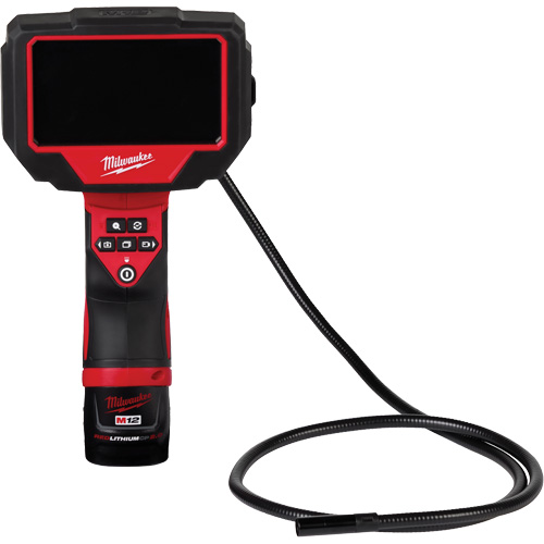 Cam&eacute;ra dinspection 360° M12 M-Spector, 4,3" Affichage, 10 mm (0,39") T&ecirc;te de cam&eacute;ra Cam Industrial
