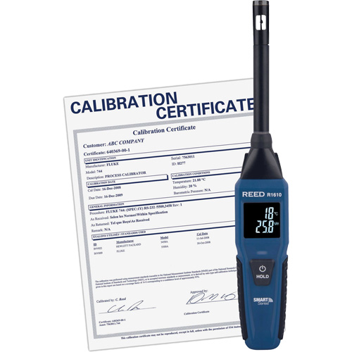 Bluetooth Smart Series Thermo-Hygrometer with ISO Certificate, 0% - 100% RH, -4°- 140° F ( -20° - 60° C ) Cam Industrial