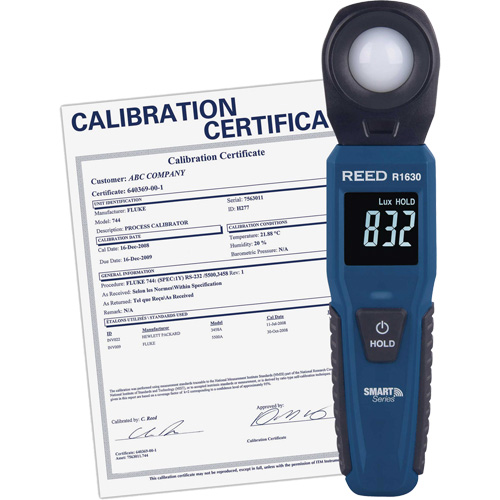Bluetooth Smart Series Light Meter with Calibration Certificate Cam Industrial