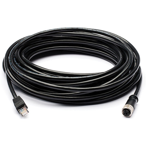 M12 to RJ45 Ethernet Cable Cam Industrial