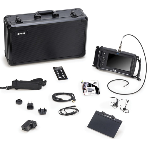 Trousse de vid&eacute;oscope haute performance avec sonde de cam&eacute;ra articul&eacute;e &agrave; quatre voies Cam Industrial