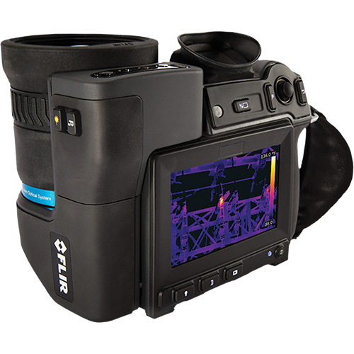 Cam&eacute;ra d'imagerie thermique T1010 HD avec objectif de 45°, 800 x 480 pixels, -40° - 650°C (-40° - 1202°F), 25 mK Cam Industrial