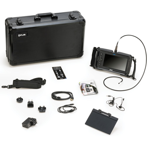 Videoscope Kit with HD 5.5 mm × 1 m Long Camera Probe, 7" Display, 1024 x 600 pixels Cam Industrial