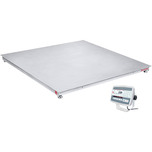Balance de plancher lavable DEFENDER 5000, Capacit&eacute; de 2500 lb, 36" la x 36" lo Cam Industrial