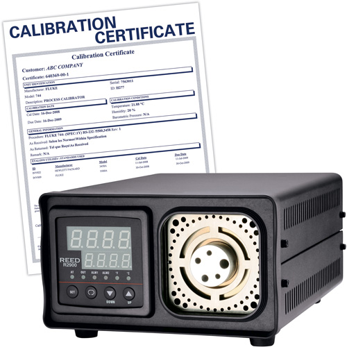 Bloc d'&eacute;talonnage &agrave; sec avec certificat d'&eacute;talonnage Cam Industrial