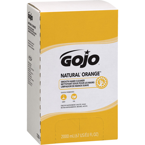 Nettoyant &agrave; mains Pro TDX 2000 Natural Orange, Liquide, 2 L, Recharge, Parfum&eacute; Cam Industrial