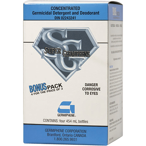 Super Germiphene&reg; Disinfectant, 454 ml, Bottle Cam Industrial