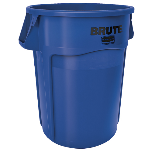 Brute&reg; Round Containers, Bulk, Polyethylene, 44 US gal. Cam Industrial