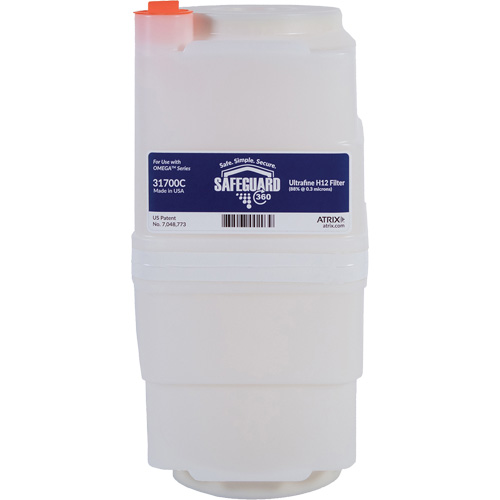 Filtre pour aspirateurs portables SafeGuard 360, Cartouche, Pour 1 gal. US Cam Industrial