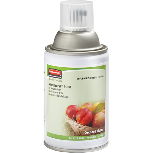 Microburst&reg; 9000 Dispenser Refills, Orchard Fields, Aerosol Can Cam Industrial