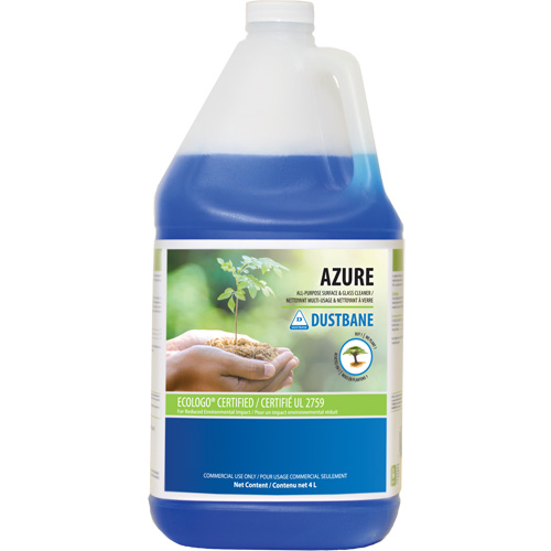 Azure Window & Glass Cleaners, 4 L, Jug Cam Industrial