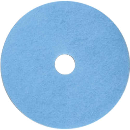 Floor Maintenance Pads, 27.75", Burnishing, Blue Cam Industrial