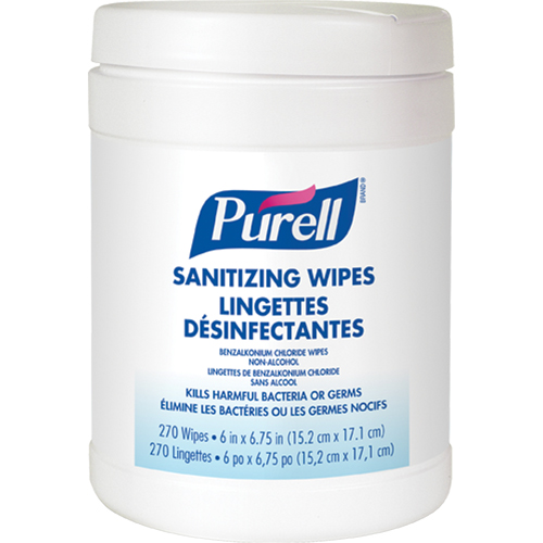 Lingettes antiseptiques pour les mains, Contenant Cam Industrial