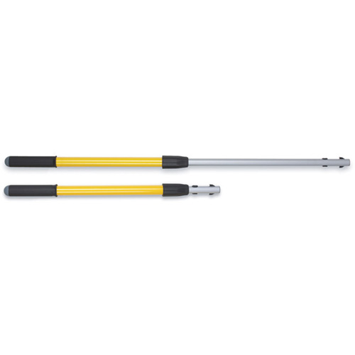 Hygen Quick Connect Short Handle, Aluminum, Quick-Connect Tip, 2" Diameter, 40" Length Cam Industrial