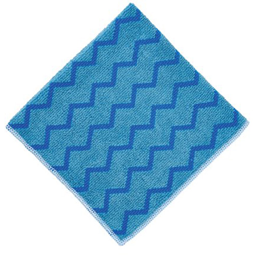 Chiffon de nettoyage Hygen , Microfibre, Bleu Cam Industrial
