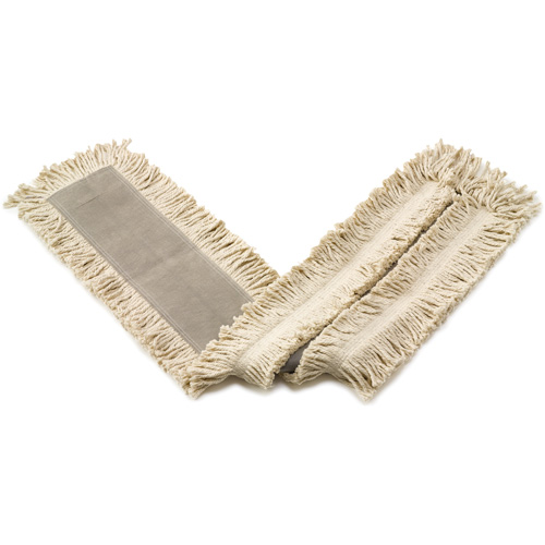 Castaway Dust Mop, Slip On Style, Cotton/Yarn, 48" L x 5" W Cam Industrial