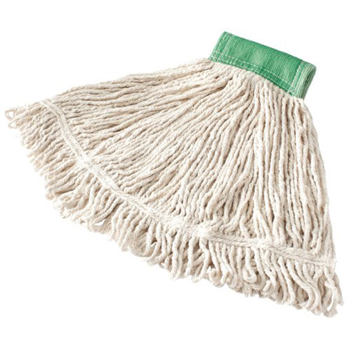 Super Stitch Wet Mop, Floor Finishing, Cotton/Yarn, 15.7 oz., Loop Style Cam Industrial
