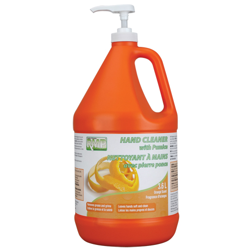Orange Hand Cleaner, Pumice, 3.6 L, Jug, Orange Cam Industrial