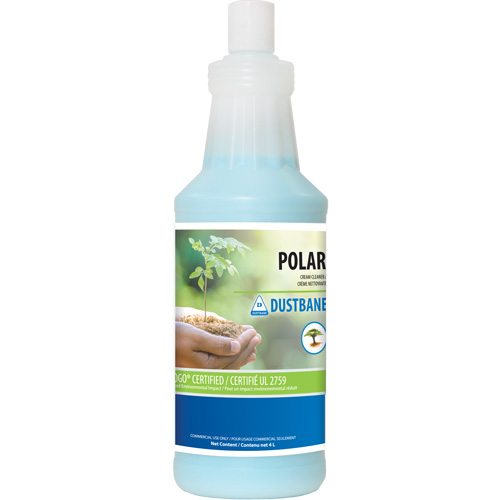 Polar Cream Bathroom Cleaner, 1 L/1.0 L, Bottle Cam Industrial